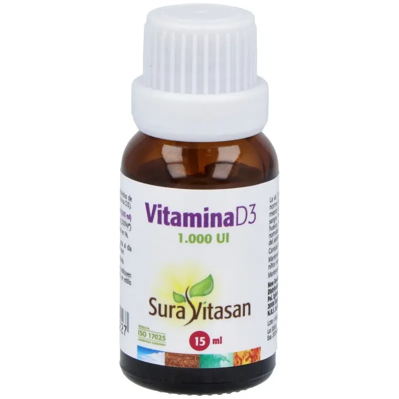 Sura vitasan vitamina d3 15 ml | Farmacia Barata