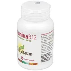 Vitamina b12 (metilcobalamina) 500mcg. 100cap. | Farmacia Barata