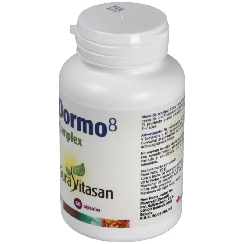 Sura vitasan dormo 8 complex 60cáps | Farmacia Barata Sura vitasan dormo 8 complex 60cáps | Farmacia Barata