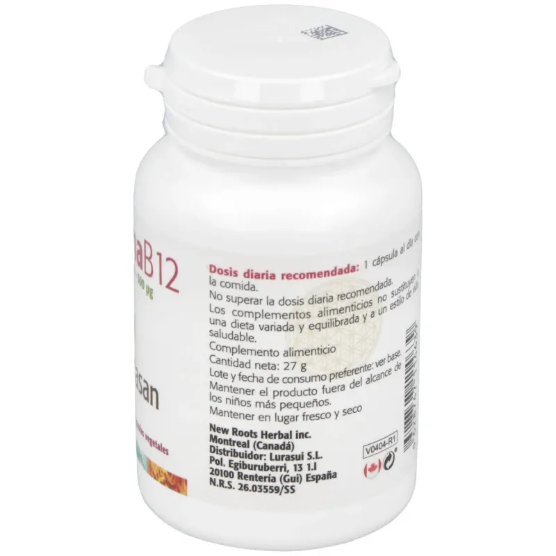 Vitamina b12 (metilcobalamina) 500mcg. 100cap. | Farmacia Barata