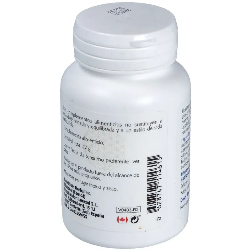 Selenio l-selenometionina 100mcg. 100cap. | Farmacia Barata