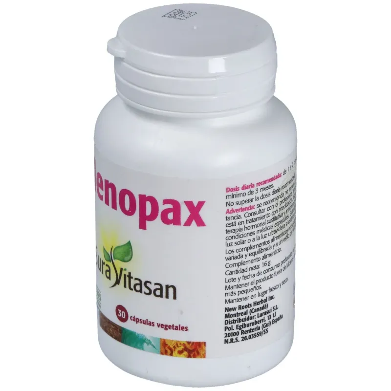 Sura vitasan menopax 30caps | Farmacia Barata