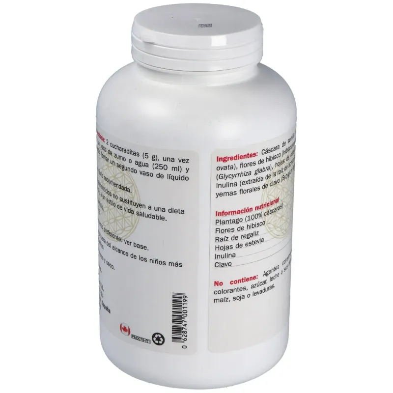 Psyllium plus enriquecido con f.o.s polvo 340gr. | Farmacia Barata