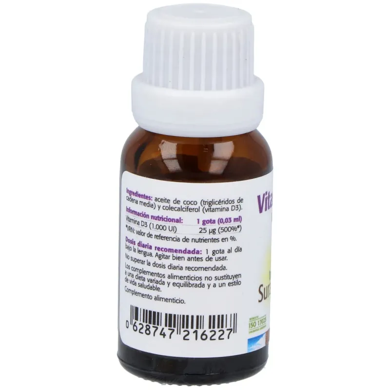 Sura vitasan vitamina d3 15 ml | Farmacia Barata