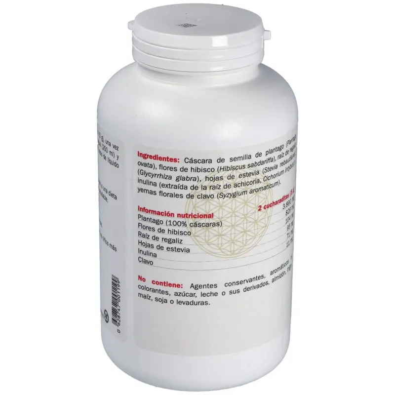 Psyllium plus enriquecido con f.o.s polvo 340gr. | Farmacia Barata