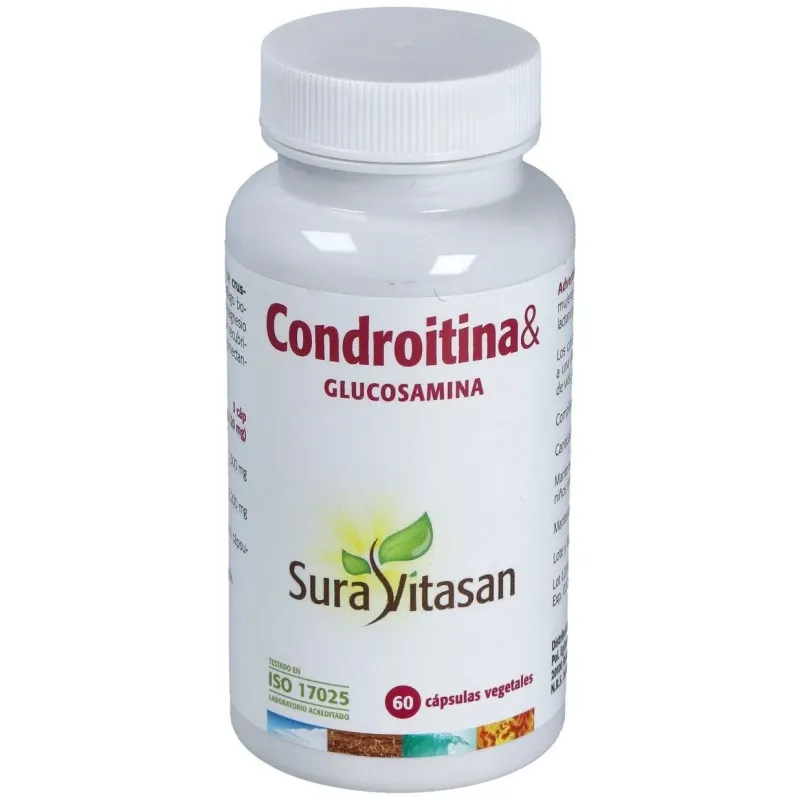Sura vitasan glucosamina condroitina 60caps | Farmacia Barata