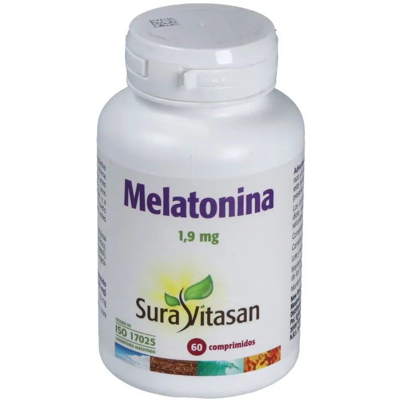Sura vitasan melatonina 1_9mg 60comp | Farmacia Barata