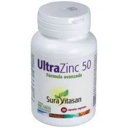 Sura Vitasan Ultra Zinc 50 mg, 30 cápsulas