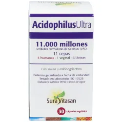 Sura Vitasan Acidophilus Ultra, 30 cápsulas