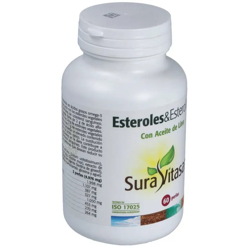 Sura vitasan esteroles y esterolines 60 perlas | Farmacia Barata Sura vitasan esteroles y esterolines 60 perlas | Farmacia Barata