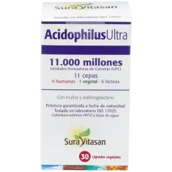 Sura vitasan acidophilus ultra 30 cápsulas | Farmacia Barata Sura vitasan acidophilus ultra 30 cápsulas | Farmacia Barata