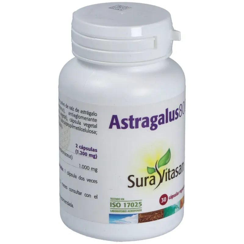 Sura vitasan astrágalus 8000 30 cápsulas | Farmacia Barata