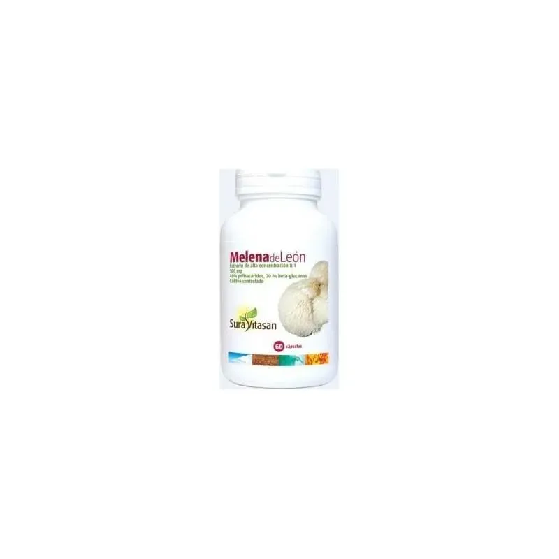 Sura vitasan melena de león 60 cápsulas | Farmacia Barata Sura vitasan melena de león 60 cápsulas | Farmacia Barata