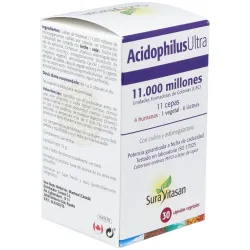 Sura vitasan acidophilus ultra 30 cápsulas | Farmacia Barata Sura vitasan acidophilus ultra 30 cápsulas | Farmacia Barata