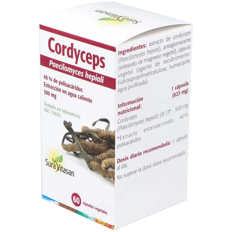 Cordyceps 60cap. | Farmacia Barata