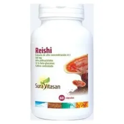 Sura Vitasan Reishi 500 mg, 60 cápsulas