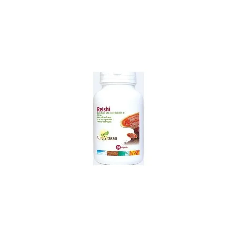 Sura vitasan reishi 500mg 60caps | Farmacia Barata Sura vitasan reishi 500mg 60caps | Farmacia Barata