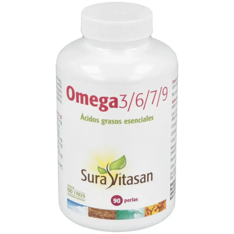 Sura vitasan omega 3/6/7/9 90 perlas | Farmacia Barata Sura vitasan omega 3/6/7/9 90 perlas | Farmacia Barata