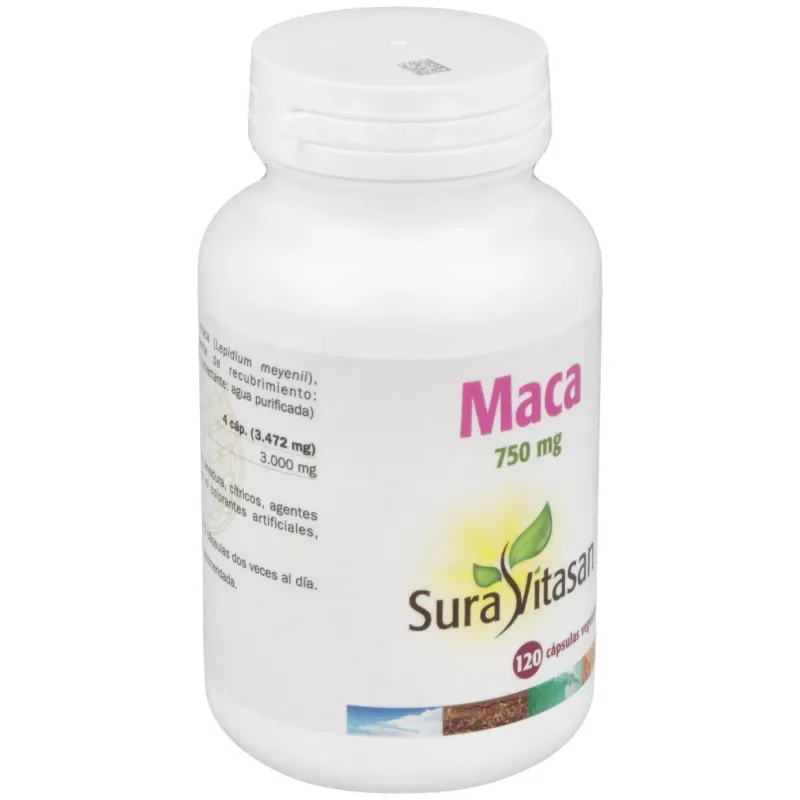 Maca 750mg. 120cap. | Farmacia Barata