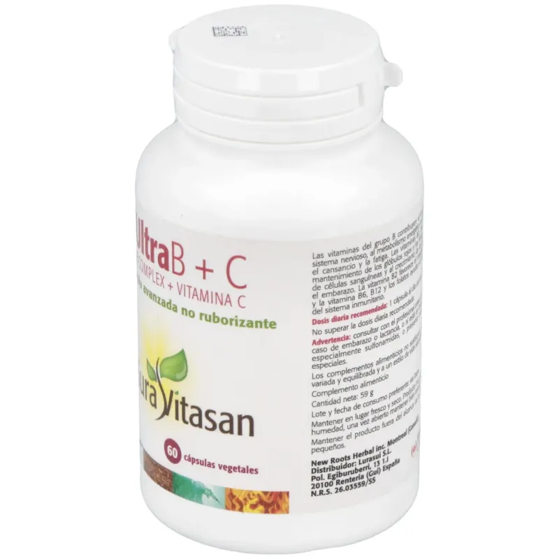 Ultra b complex + vit. c 60cap. | Farmacia Barata