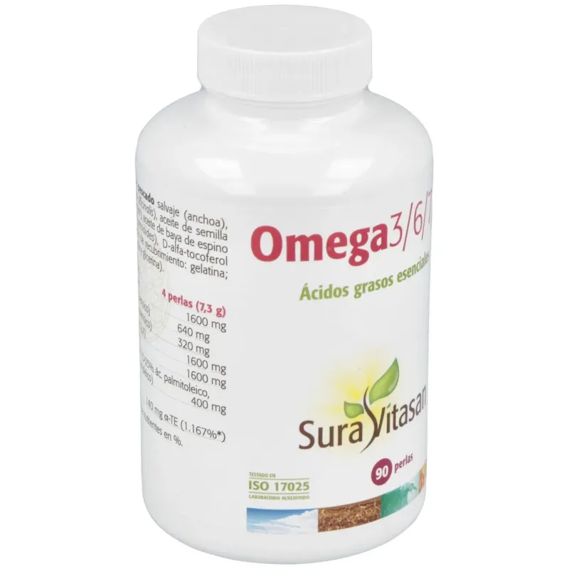 Sura vitasan omega 3/6/7/9 90 perlas | Farmacia Barata Sura vitasan omega 3/6/7/9 90 perlas | Farmacia Barata