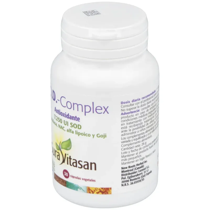 Sura vitasan sod complex 30caps | Farmacia Barata