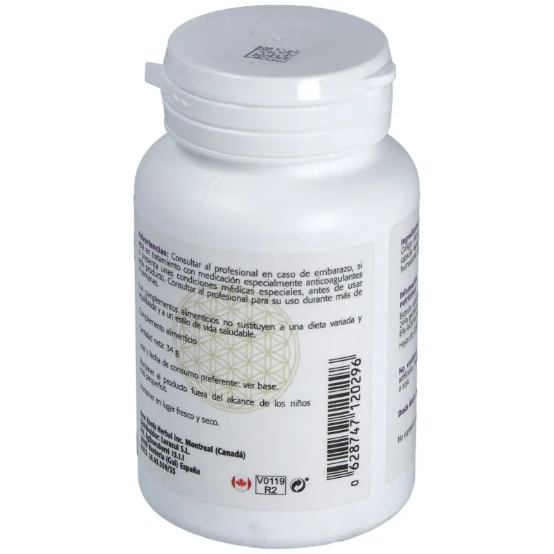 Ginkgo biloba estandarizado al 24% 60cap. | Farmacia Barata