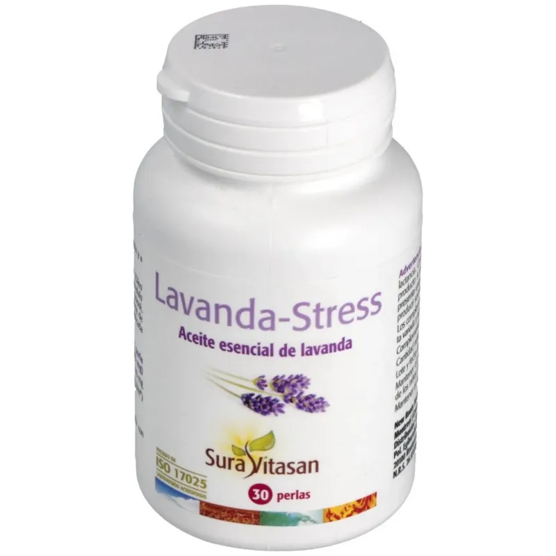 Sura vitasan lavanda-stress 30 perlas | Farmacia Barata