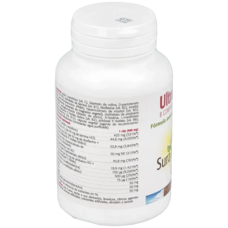 Ultra b complex + vit. c 60cap. | Farmacia Barata