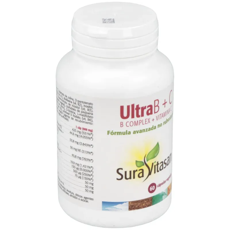 Ultra b complex + vit. c 60cap. | Farmacia Barata