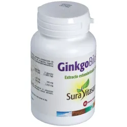 Ginkgo biloba estandarizado al 24% 60cap. | Farmacia Barata