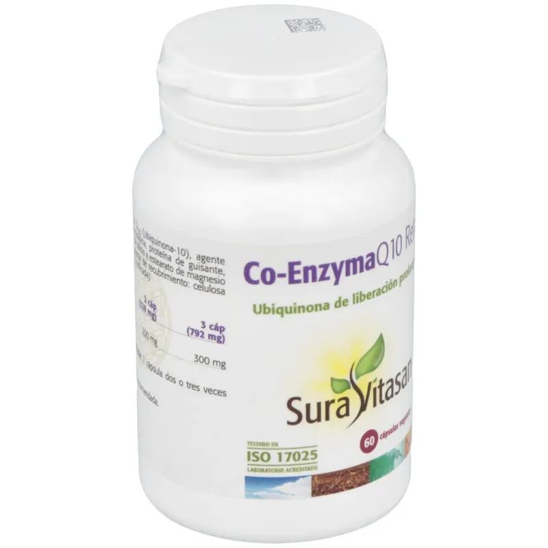 Sura vitasan coenzima q10 retard 60caps | Farmacia Barata