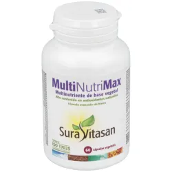 Sura Vitasan Multi Nutri Max Multinutriente Base Vegetal, 60 cápsulas