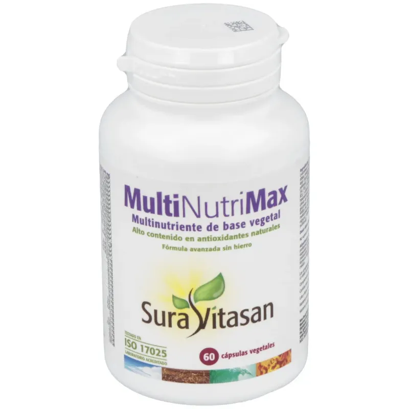 Multi nutri max multinutriente base vegetal 60cap. | Farmacia Barata