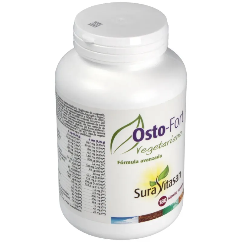 Sura vitasan osto fort vegetariano 180 vcaps | Farmacia Barata Sura vitasan osto fort vegetariano 180 vcaps | Farmacia Barata