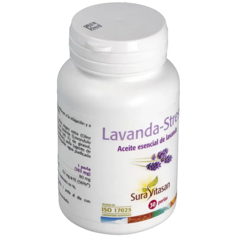 Sura vitasan lavanda-stress 30 perlas | Farmacia Barata