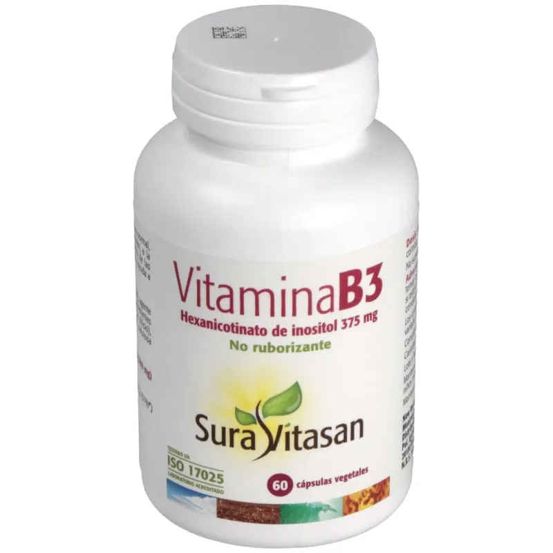 Sura vitasan vitamina b 3 60caps | Farmacia Barata