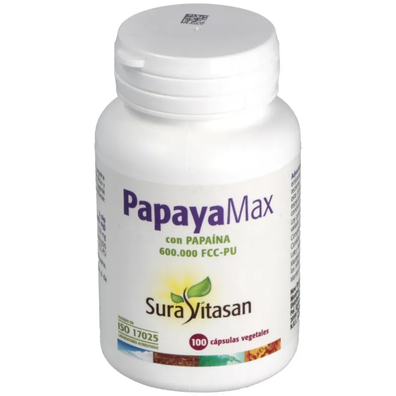 Sura vitasan papaya max 100caps | Farmacia Barata