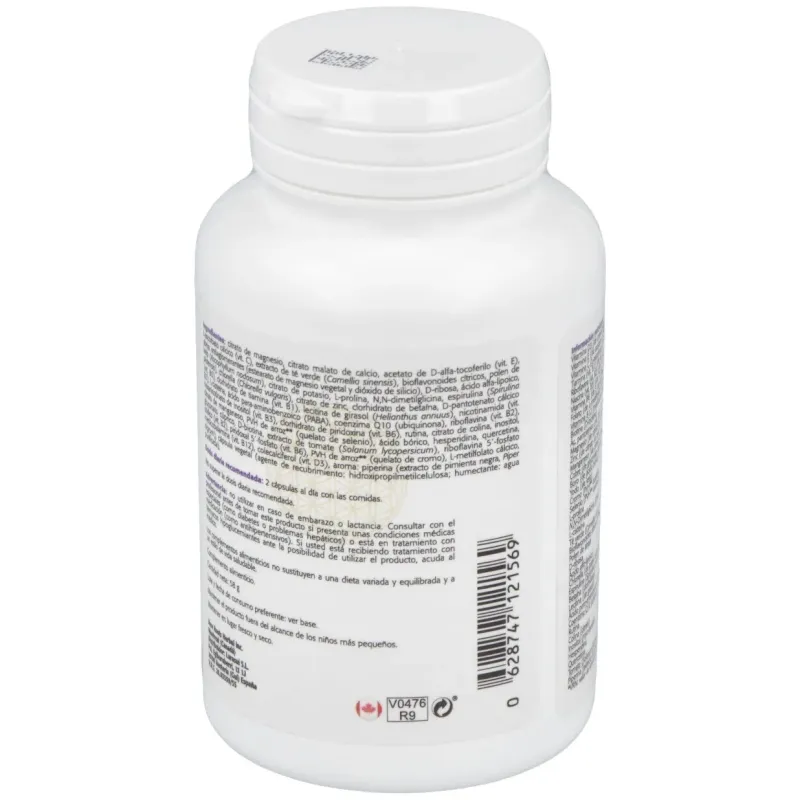 Multi nutri max multinutriente base vegetal 60cap. | Farmacia Barata