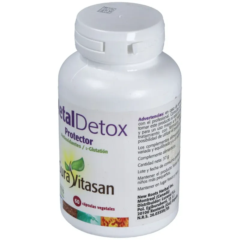 Metal detox protector 60cap. | Farmacia Barata