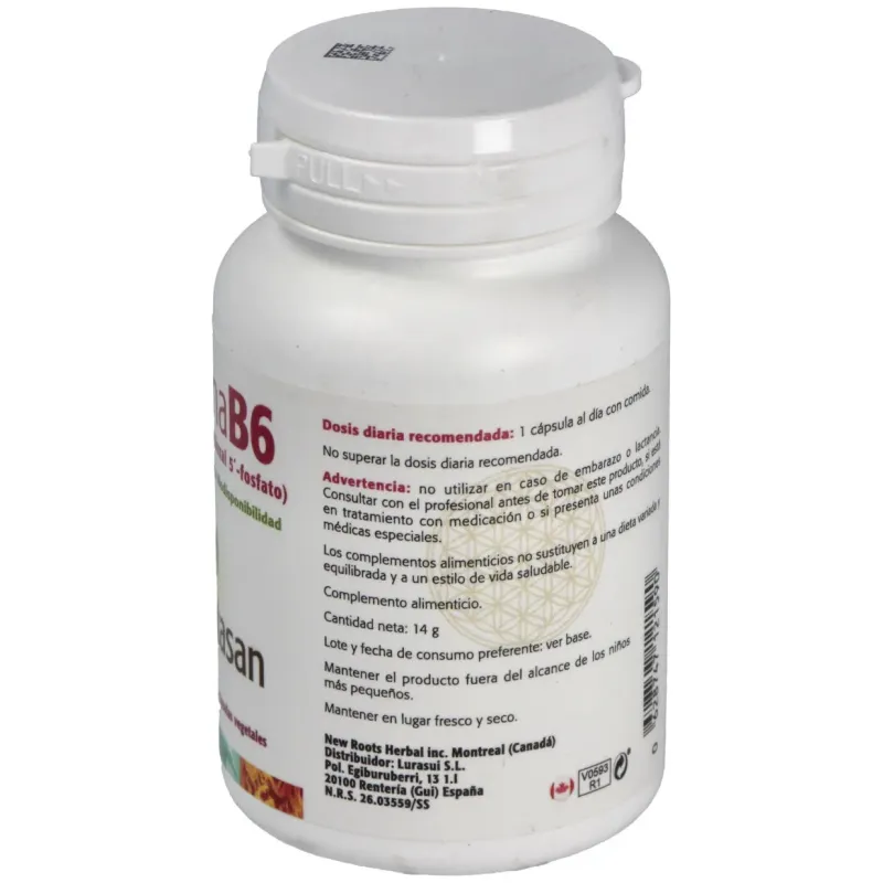 Sura vitasan vitamina b6 60caps | Farmacia Barata