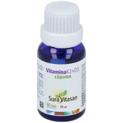 Sura Vitasan Vitamina K2 + D3 Líquido, 15 ml