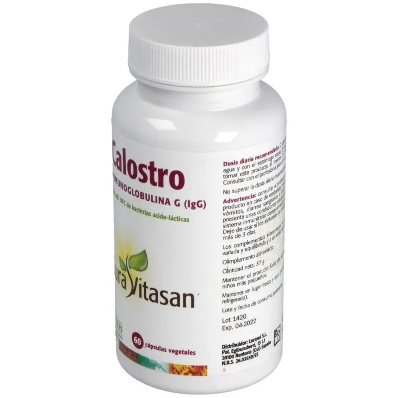 Sura vitasan calostro 60caps | Farmacia Barata Sura vitasan calostro 60caps | Farmacia Barata