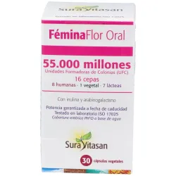 Sura vitasan femina flor oral 30caps | Farmacia Barata