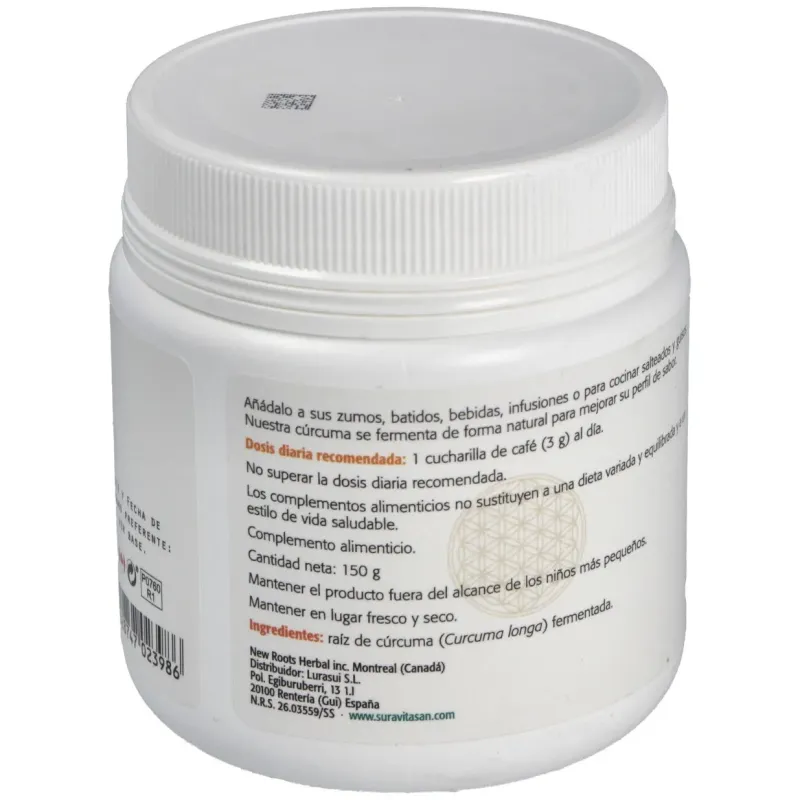 Sura vitasan curcuma fermentada 150g | Farmacia Barata
