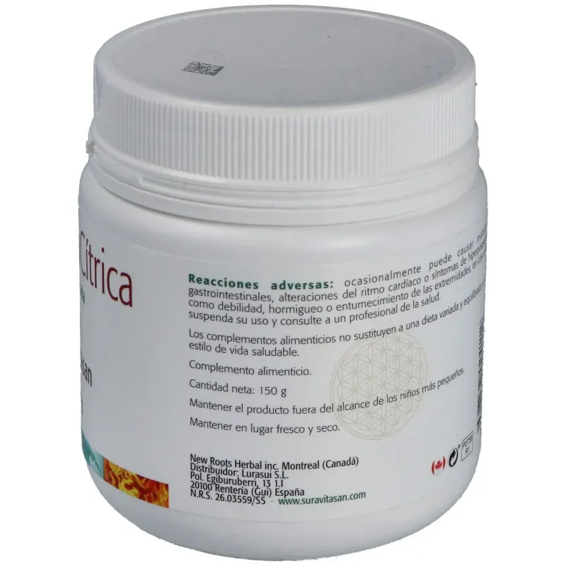 Sura vitasan pectina cítrica modificada 150g | Farmacia Barata