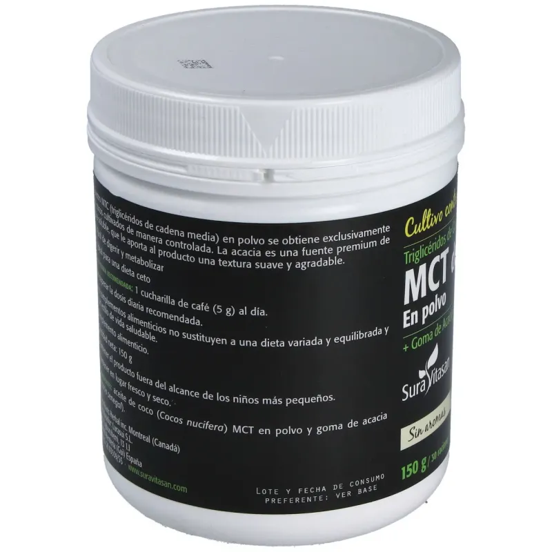 Sura vitasan mct de coco polvo 150g | Farmacia Barata Sura vitasan mct de coco polvo 150g | Farmacia Barata