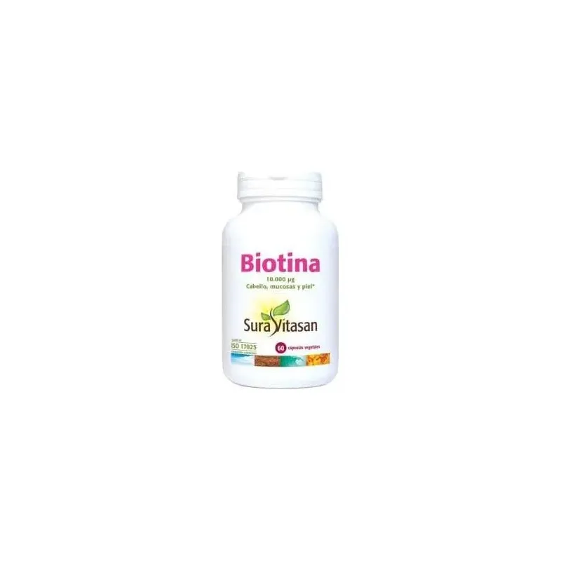 Sura vitasan biotina 60caps | Farmacia Barata