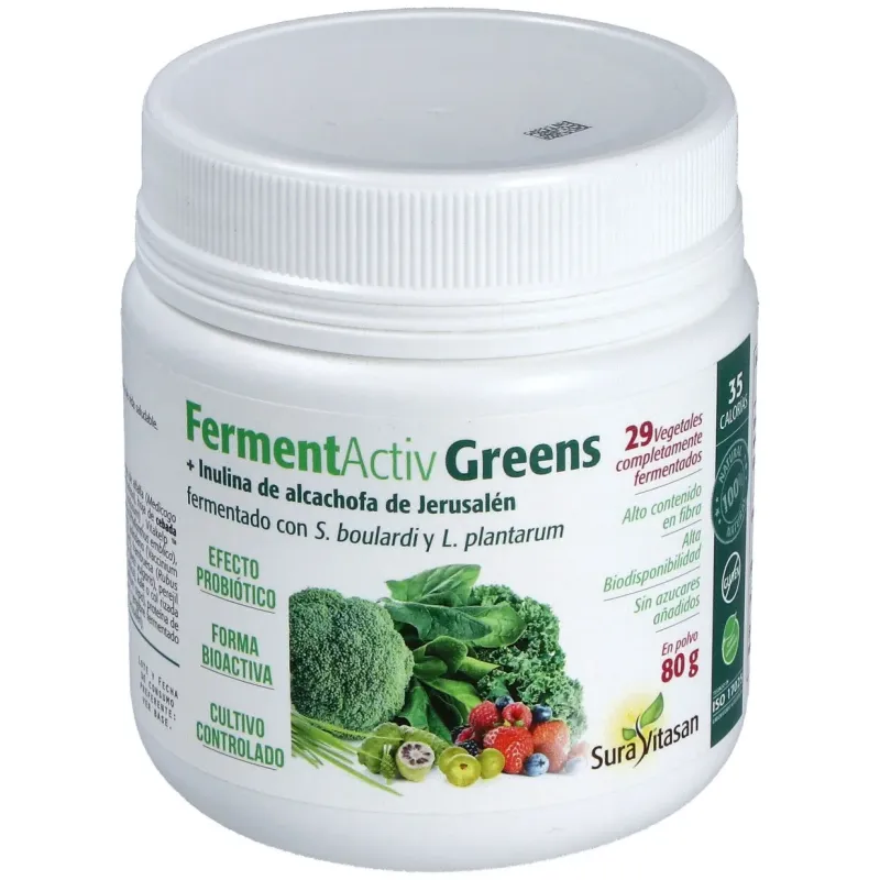 Sura vitasan ferment activ greens 80g | Farmacia Barata