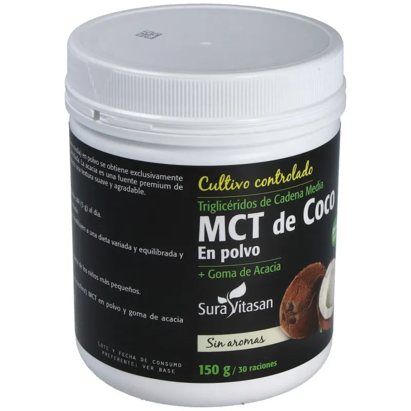 Sura vitasan mct de coco polvo 150g | Farmacia Barata Sura vitasan mct de coco polvo 150g | Farmacia Barata
